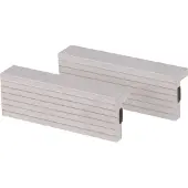 Cyclus Coarse Grooved Aluminum 100mm Reserv Aluminiumkäkar 2 Enheter