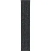 vidaXL Gångmatta 100x500 cm antracit