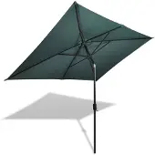 vidaXL Parasoll 200 x 300 cm grön rektangulär