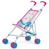 Milly Mally Julia leksandaler med resår, rosa/blå