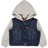 Levi's Kids Övergångsjacka blå denim / gråmelerad