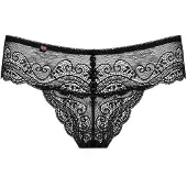 Obsessive Miamor Spetsstring - Svart - L/XL - Svart