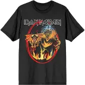 Ginza.se Iron Maiden: Unisex T-Shirt/Number Of The Beast Devil Tail (Black) (Large)