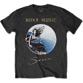 Ginza.se Roxy Music: Unisex T-Shirt/Siren (Black) (Small)