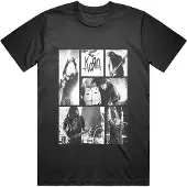 Ginza.se Korn: Unisex T-Shirt/Blocks (Black) (Small)