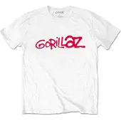 Ginza.se Gorillaz: Unisex T-Shirt/Logo (White) (XX-Large)