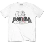Ginza.se Pantera: Unisex T-Shirt/Snake Logo (White) (Small)