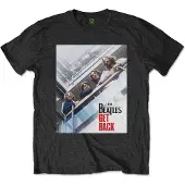 Ginza.se The Beatles: Unisex T-Shirt/Get Back Poster (Black) (Small)