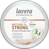 Lavera Deo Creme NATURAL & STRONG 48+ h - vegan - utan aluminium - med ekologisk ginseng