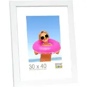Deknudt S44CF1 30X40 Växelram akryl Pappersformat: 30 x 40 cm (B x H) 30 cm x 40 cm Vit