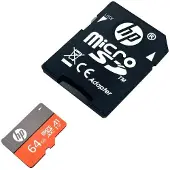 HP Microsdxc 128gb Uhs-i U3 Minneskort Med Adapter
