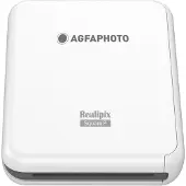 Agfa Agfaphoto Realipix Square P - Skrivare - färg - färgsublimering - 76 x 76 mm upp till 0.83 min/sida (färg) - Bluetooth - vit