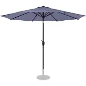 Vonroc Parasoll Recanati Ø300cm - Premium parasoll | Grå
