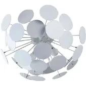 LINDBY Taklampor , Kinan, dimbara, Vit, Vardagsrum, Plast, Modern