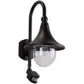 LINDBY Utomhusbelysning , Daphne, dimbara, Svart, Balkong, Aluminium, Modern