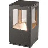 LUCANDE Utomhusbelysning , Nicola, Svart, Terrass, Aluminium, Modern