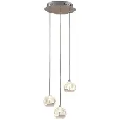 LUCANDE Taklampa , Hayley, Transparent, Vardagsrum, Glas, Modern