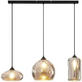 LINDBY Taklampa , Marla, dimbara, Grå, Vardagsrum, Metall, Modern