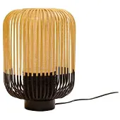 Forestier Bordslampa , Bamboo Light M, Svart, Vardagsrum, Bambu, Design