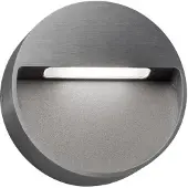 LIGHT-POINT Vägglampa , dimbara, Metallisk, Terrass, Aluminium