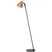 Rotaliana Golvlampa , Luxy F0 Glam, Svart, Vardagsrum, Metall, Design