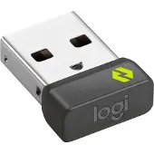 Logitech Bolt USB Trådlös mottagare Svart