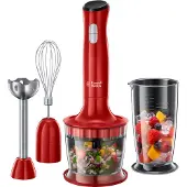 Russell Hobbs Desire 24700-56 3 in 1 - Handmixer - 500 W - röd/svart