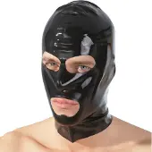 Late X Latexmask - Svart - One size - Svart