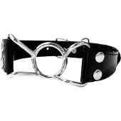Kiotos Bizarre Lyxig Spider Mouth Gag - Silver - Silver