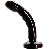 Tantus Compact Silikondildo 13 cm - Svart - Svart