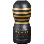 Tenga Premium Strong - engångsmasturbator - svart