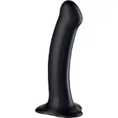 Fun Factory Magnum Dildo med Sugpropp 18,4 cm - Svart - Svart