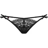 Obsessive Intensa G-string - Svart - L/XL - Svart