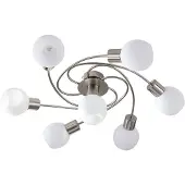 LINDBY Taklampor , Ciala, dimbara, Metallisk, Vardagsrum, Glas, Modern