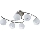 LINDBY Taklampor , Svean, dimbara, Metallisk, Vardagsrum, Glas, Modern