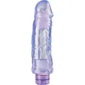 Baseks Realistisk Dildovibrator XL 23 cm - Lila - Lila