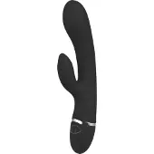 Sinful Flexy Uppladdningsbar Rabbitvibrator - Svart - Svart