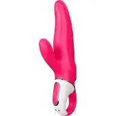 Satisfyer Mr. Rabbit - vattentät vibrator med klitorisstimulator (rosa)
