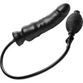 XR Brands Renegade Uppblåsbar Dildo - Svart - Svart