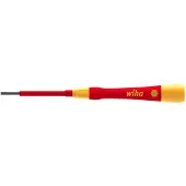 Wiha Elektriker, VDE, Elektronik och finmekanik Spårskruvmejsel Klingbredd: 1.5 mm Klinglängd: 50 mm