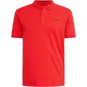 HUGO T-shirt 'Donos' pitaya / svart