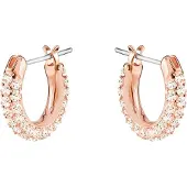 Swarovski Örhängen 'Dextera' roséguld / silver / transparent