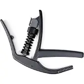 D'addario And Co D’Addario CP-10 NS Tri-Action Capo Black