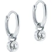 Ted Baker Sinalaa silverfärgad drop örhängen 06-TBJ3028-01-02
