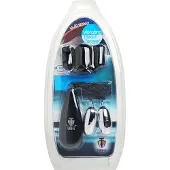 XR Brands - Trinity - penishuvudvibrator med två kulor (svart/silver)
