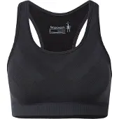 Smartwool Merino Sport Seamless Racerback Bra Black