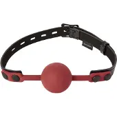 Sportsheets Saffron Gagball - Svart - Svart