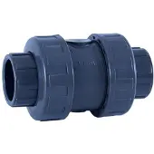Cepex 09017 Pvc-u Ø75 Backventiler Fjäderserie Epdm O-ringar Lösningsmedelsmuff