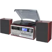 Roadstar HIF-8892DBT Vintage Skivspelare CD&DAB