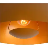 Lucide Hänglampa Siemon, dimbar, Gul / orange, Vardagsrum / matsal, Metall, Modern, Pendellampa